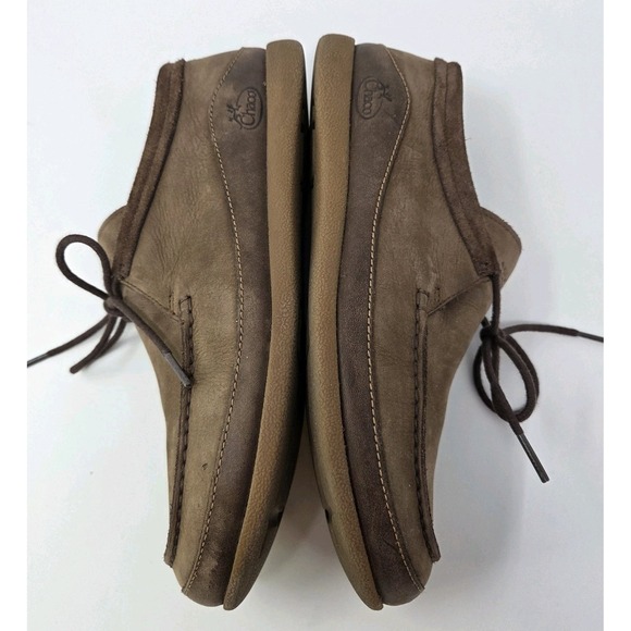 Chaco Pineland Moc SZ 9 Brown Nubuck Loafer Deck Shoes Women's - Picture 5 of 9